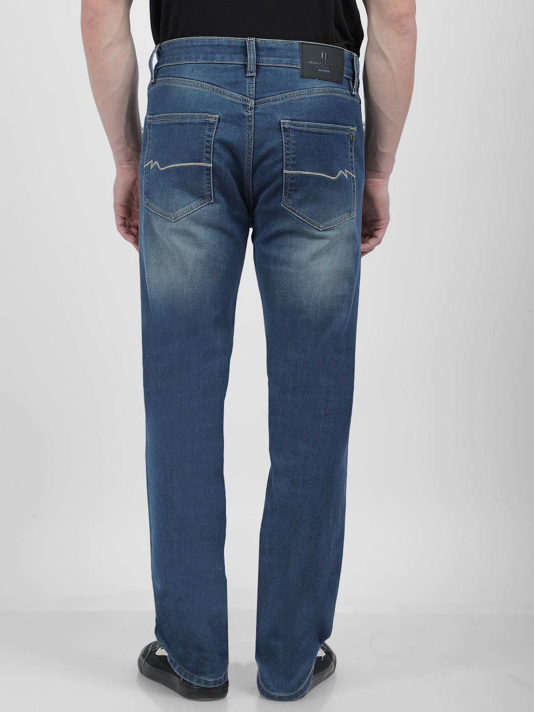 Numero Uno Men Faded Blue Jeans